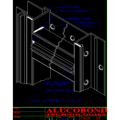 Detalles constructivos de aluminio