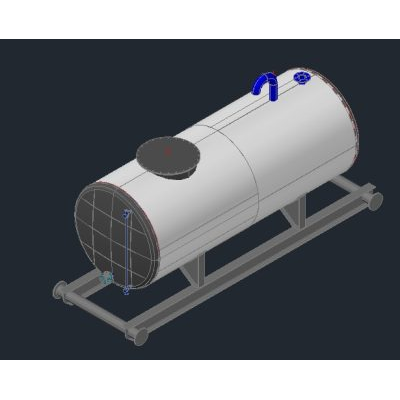 tanque 500gls 3d
