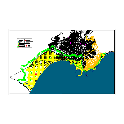 Mapa Urbano de Arica