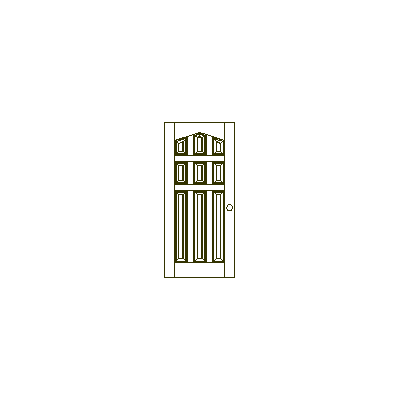 Puerta de 9 tableros