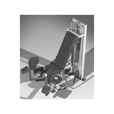 Aparato mixto para gimnasio - con materiales aplicados