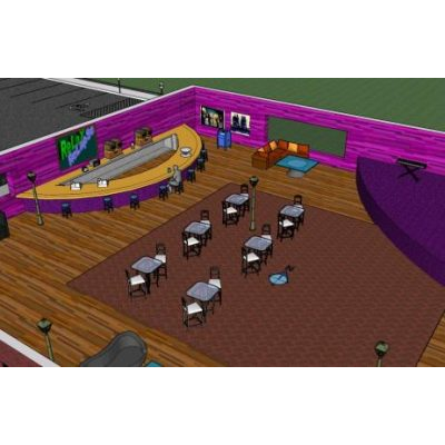 Cafeteria 3d