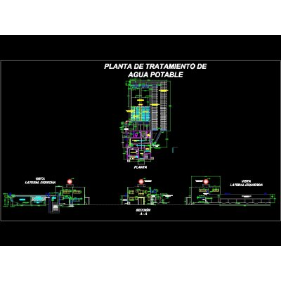 Planta tratamiento agua potable