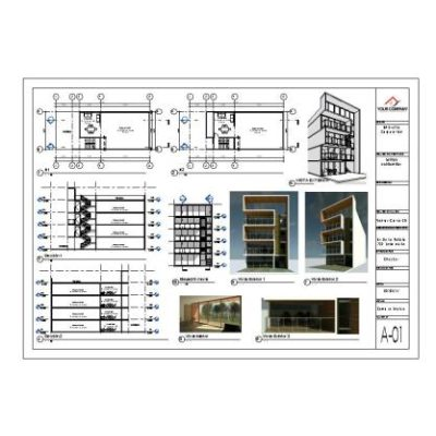 Edificio 4 pisos - multifamiliar