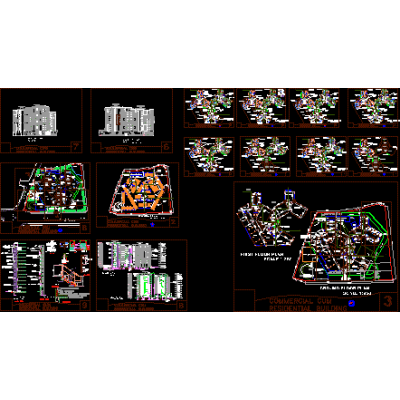 Complejo residencial multifamiliar y comercial