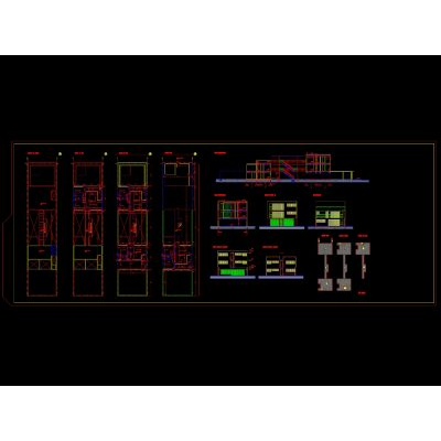 Planos Detallados de Edificio Multifamiliar