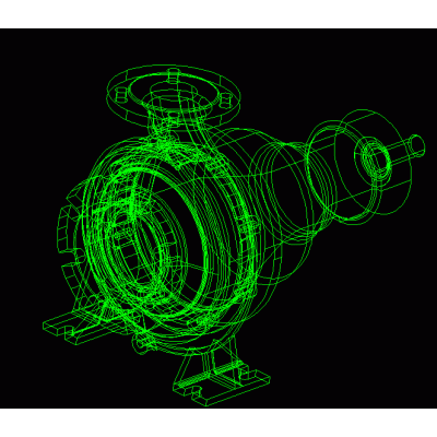 pompe centrifuge 3d