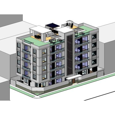 Edificio de vivienda multifamiliar