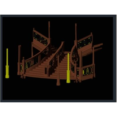 Escalera ornamental