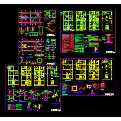 Plano vivienda multifamiliar