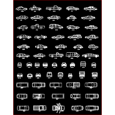 Viste laterali di Cars 2D