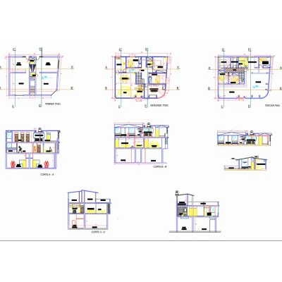 Vivienda tres plantas