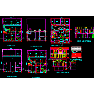 Vivienda unifamiliar de dos plantas