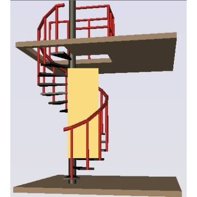 Escalera 3d