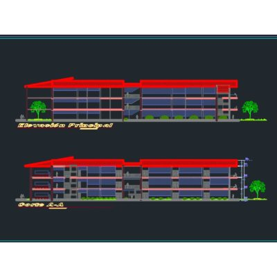 Pabellon de aulas  para ingenierias