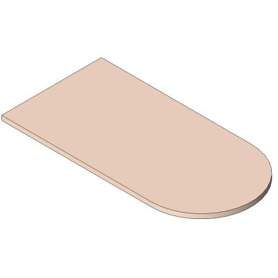 Encimera Curva Elegante