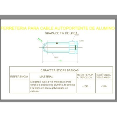 End-of-Line Cable Clamp