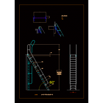 Escalera plegable para acceso a techo