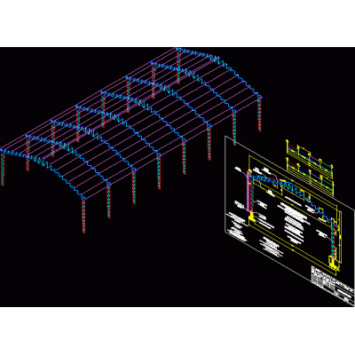 Estructura galpon