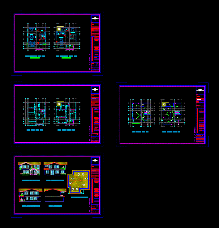 Design della casa 2 livelli