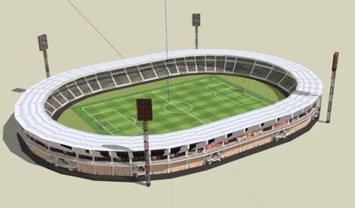 General Santander Stadium; cucuta - 3d
