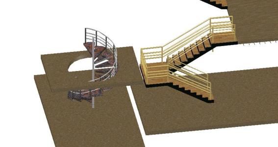 escaliers 3d