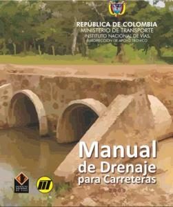 Drainage manual for Colombian highways