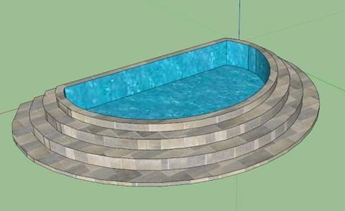3d small jacuzzi