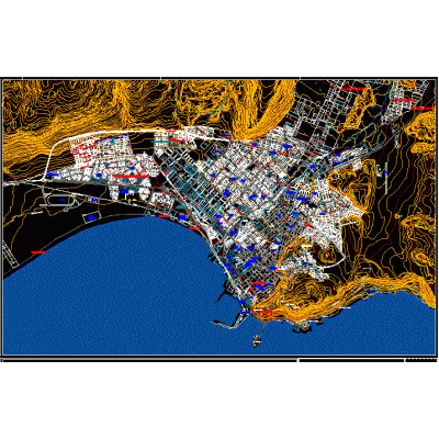 Plano urbano arica