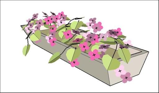 3d flowerbed