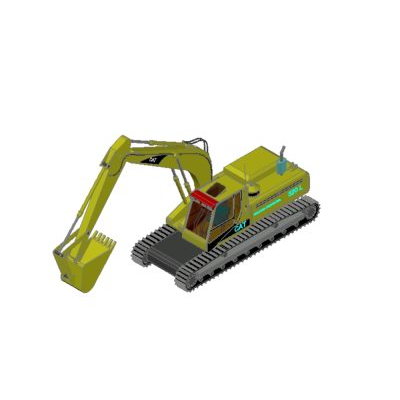 Retroexcavadora para mineria y cargio