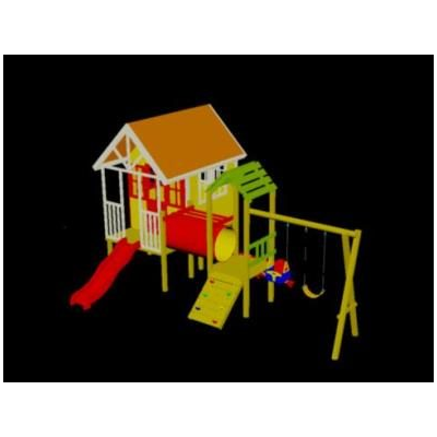 Juego casita 3d