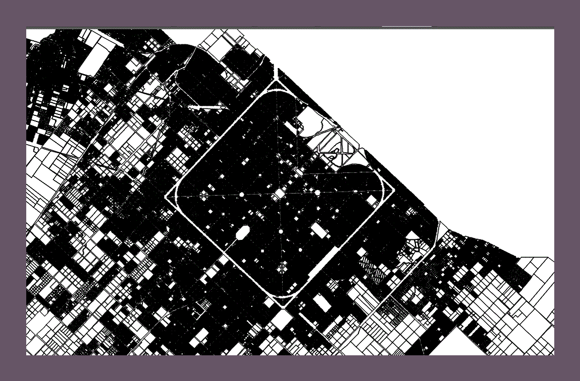 Plan de la ville de La Plata