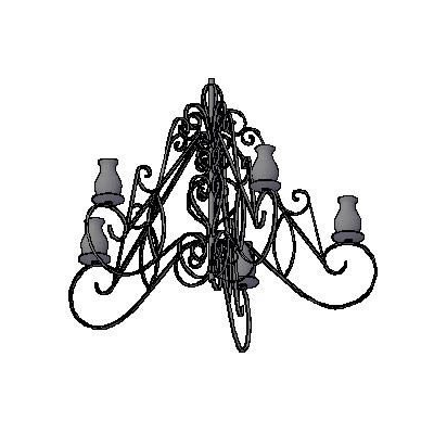 3d spider lamp