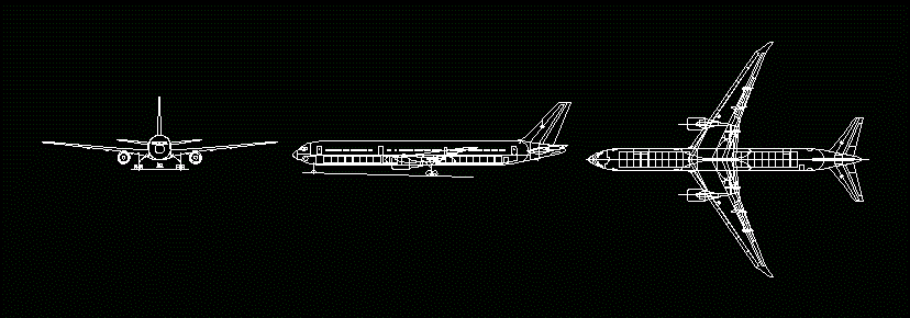 Flugzeug 767