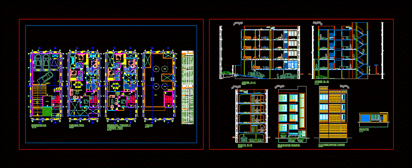 Multifamilial 4 niveaux - sous-sol