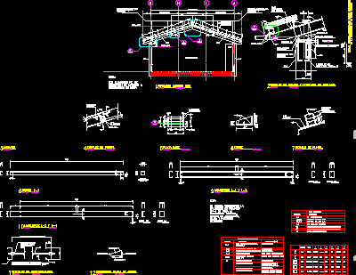 Metal structure details