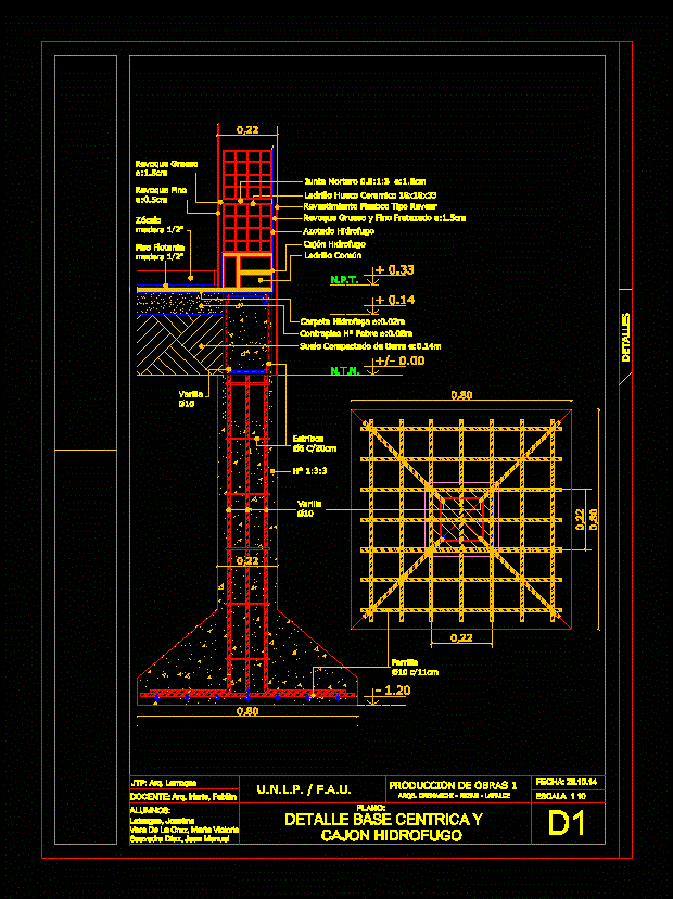 Base detail; floors; Wall; waterproof drawer