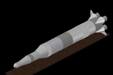 fusée 3d