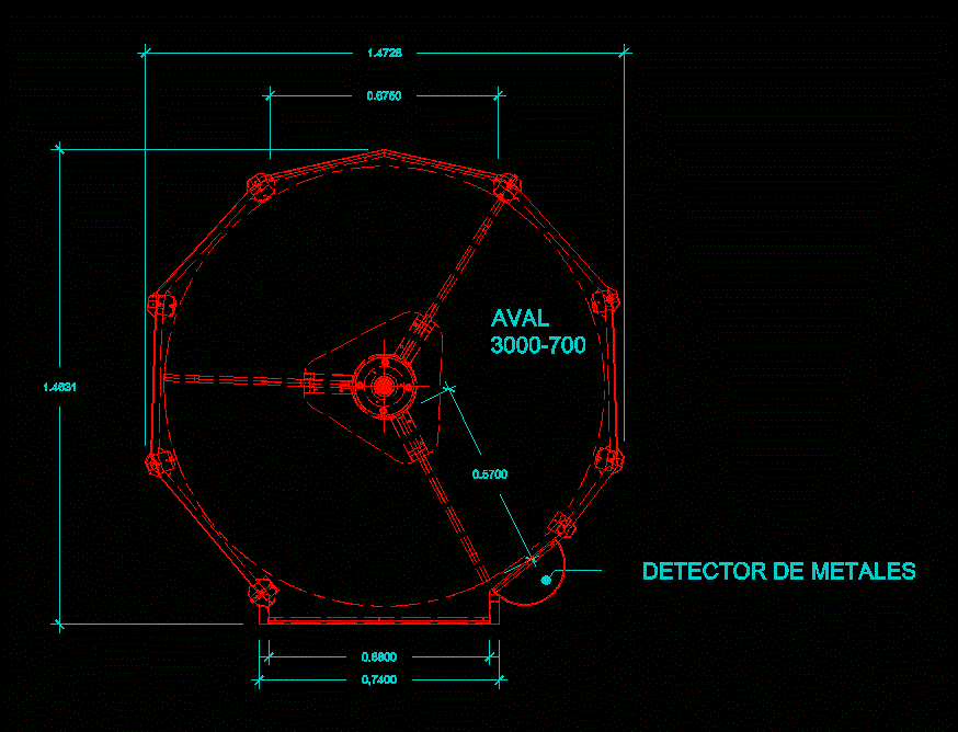 Porta giratória airlock av3000 - 700