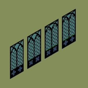 janelas góticas