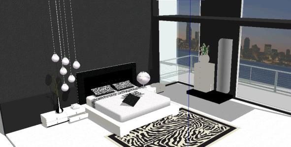 3D Schlafzimmer XLS