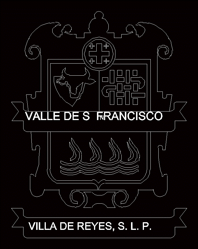Wappen der Villa de Reyes
