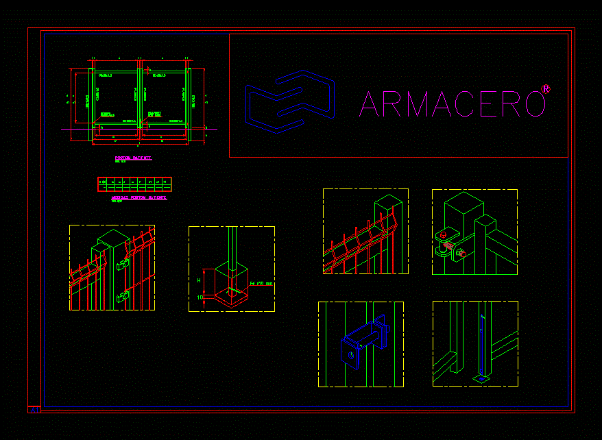 Einzelheiten zum Acma-Tor