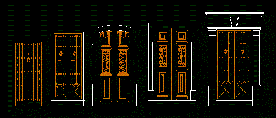 desenhos de portas
