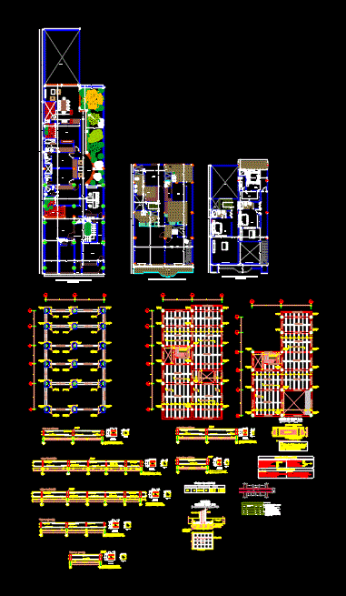 Structural house 3 floors