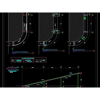 Diseno de rampa y estructuras de losa