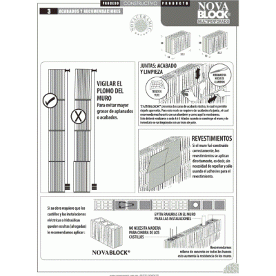 Sistema de muro novablock pdf