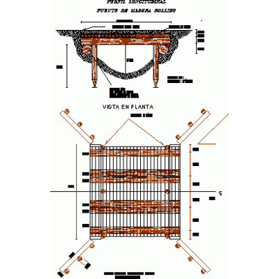 Puente de madera
