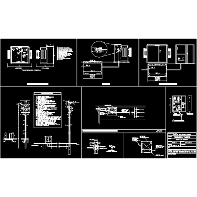 pedestal type substation